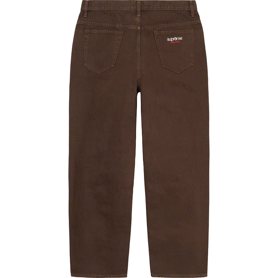 Details on Baggy Jean Brown from fall winter
                                                    2022 (Price is $168)