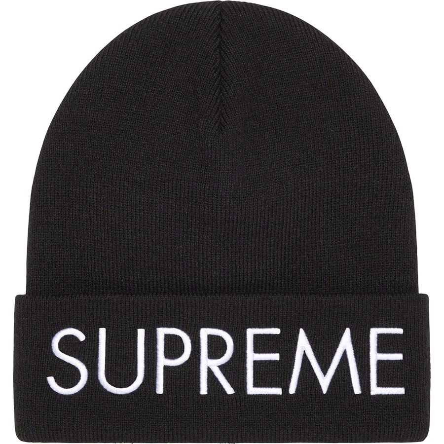 Details on Capital Beanie Black from fall winter 2022 (Price is $38)
