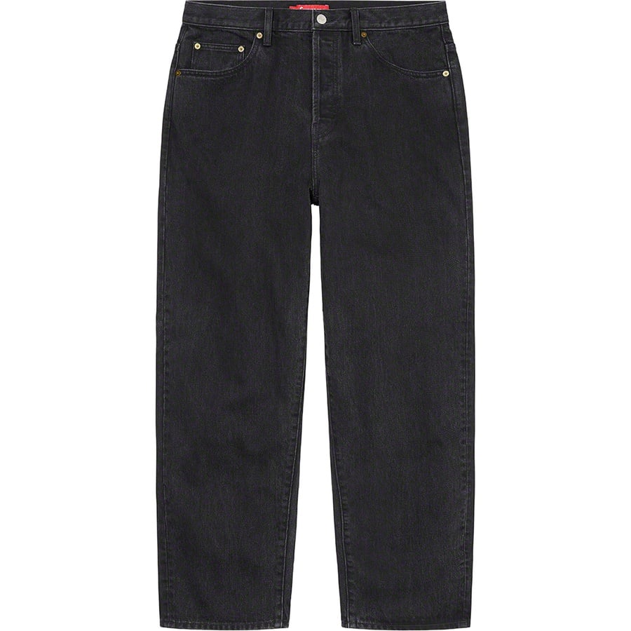 Details on Baggy Jean Black from fall winter
                                                    2022 (Price is $168)