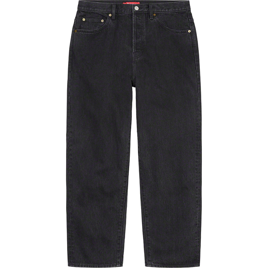 Details on Baggy Jean Black from fall winter
                                                    2022 (Price is $168)