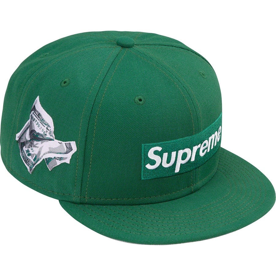 Details on Money Box Logo New Era Dark Green from fall winter
                                                    2022 (Price is $48)