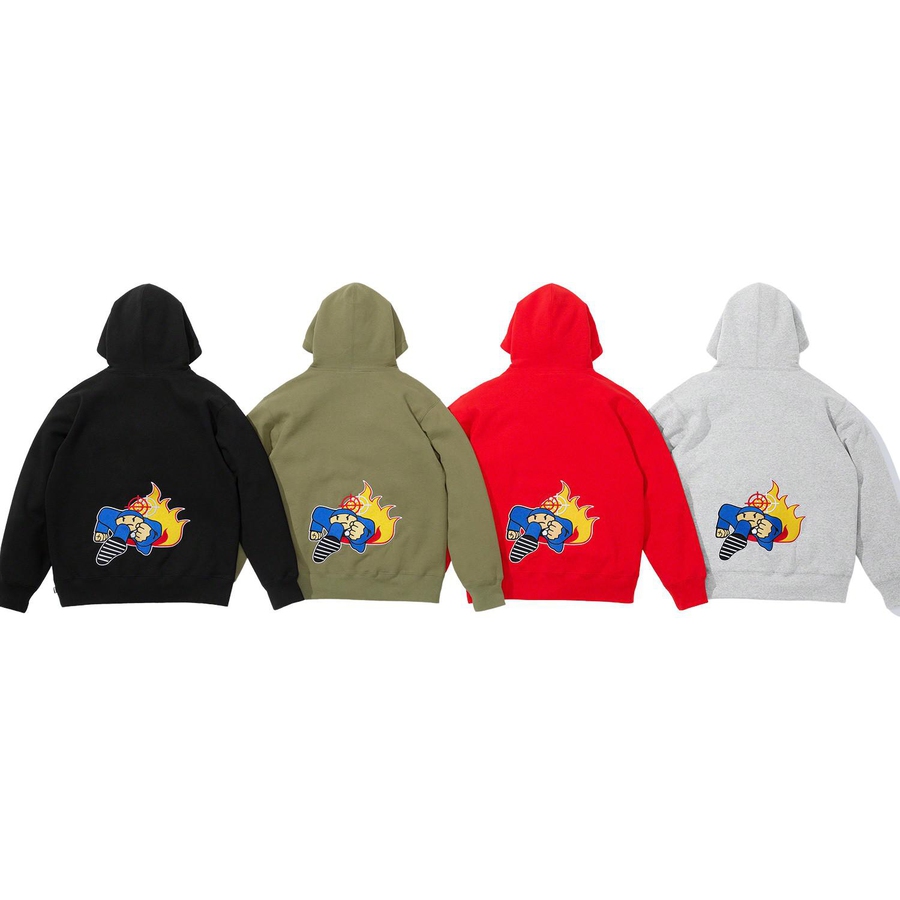 Details on Duck Down Records Hooded Sweatshirt  from fall winter
                                                    2022 (Price is $178)
