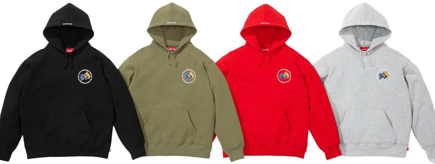 Duck Down Records Hooded Sweatshirt - fall winter 2022 - Supreme