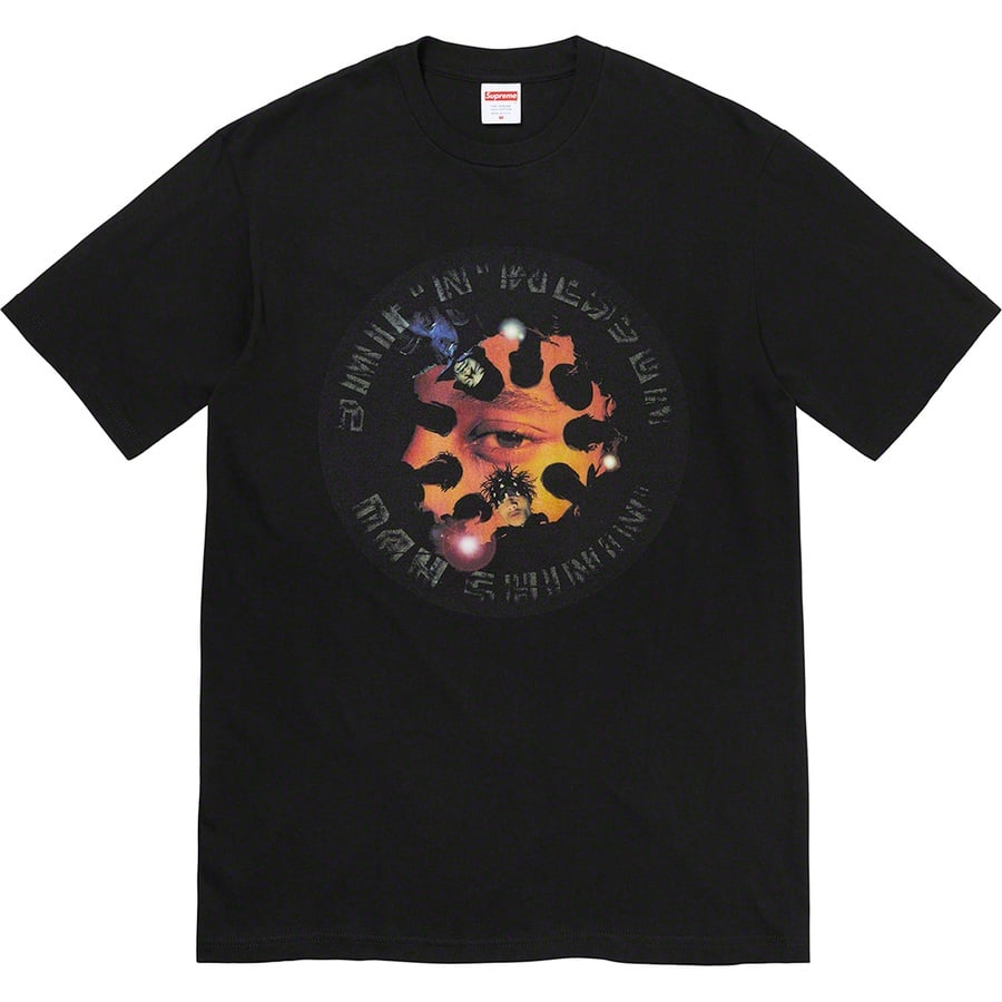 Details on Dah Shinin' Tee Black from fall winter
                                                    2022 (Price is $48)