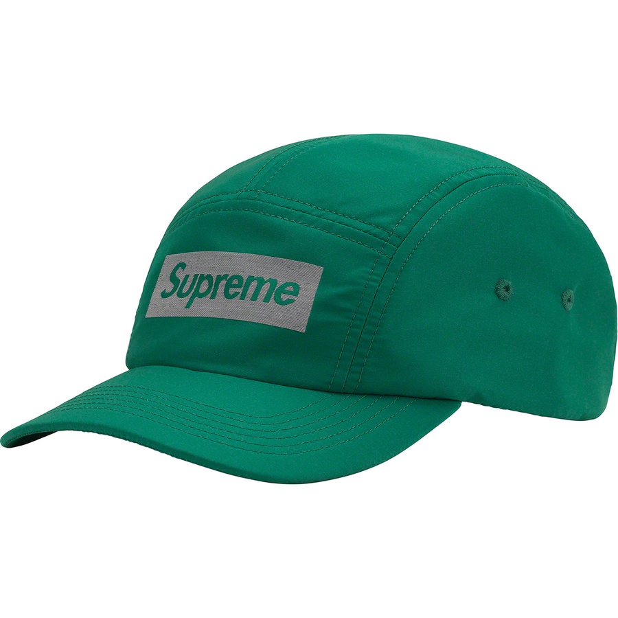 Details on Reflective Jacquard Logo Camp Cap Green from fall winter
                                                    2022 (Price is $58)