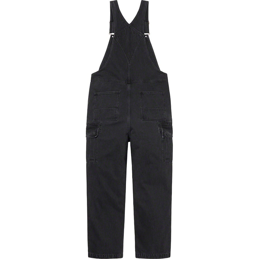 Details on Cargo Denim Overalls Black from fall winter
                                                    2022 (Price is $198)