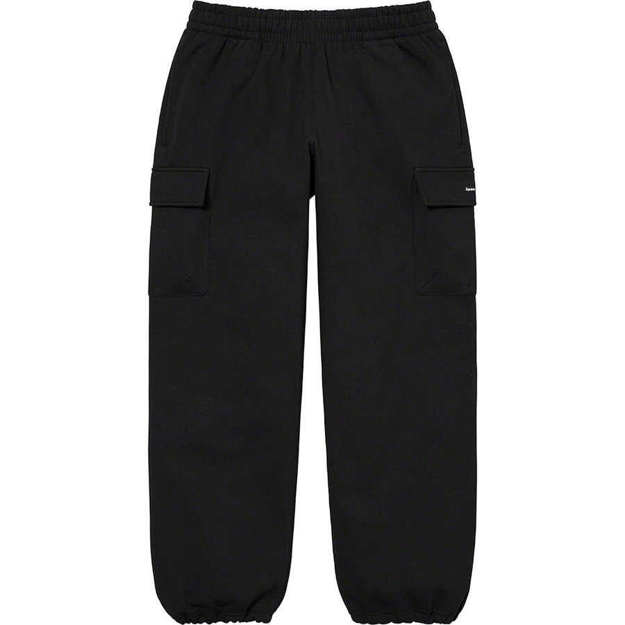 Details on Small Box Cargo Sweatpant Black from fall winter
                                                    2022 (Price is $158)