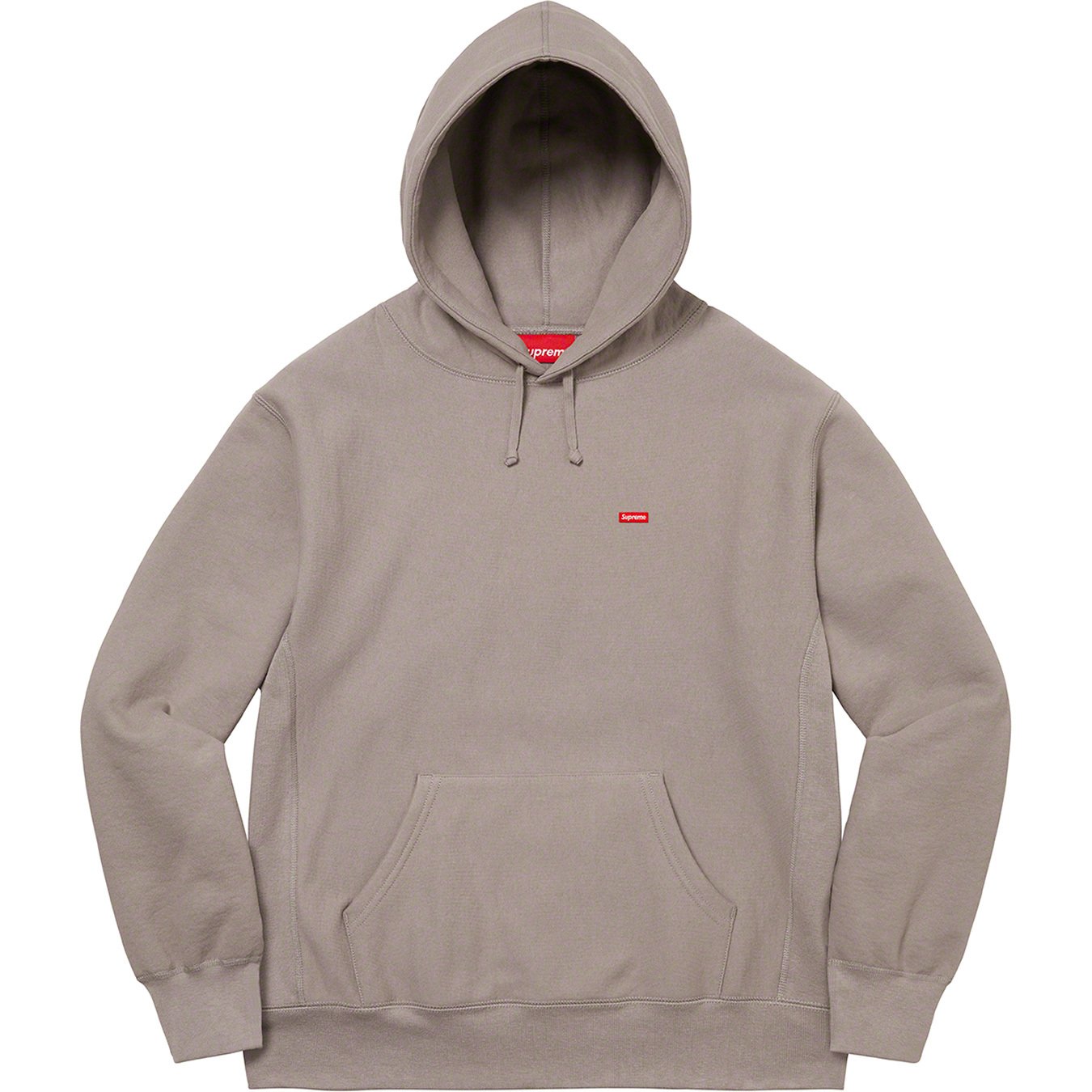 Supreme 2022 Small Box Hoodie - Grey Sweatshirts & Hoodies