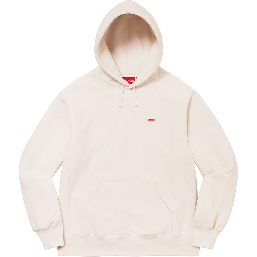 Details on Small Box Hooded Sweatshirt Clay from fall winter 2022 (Price is $148)