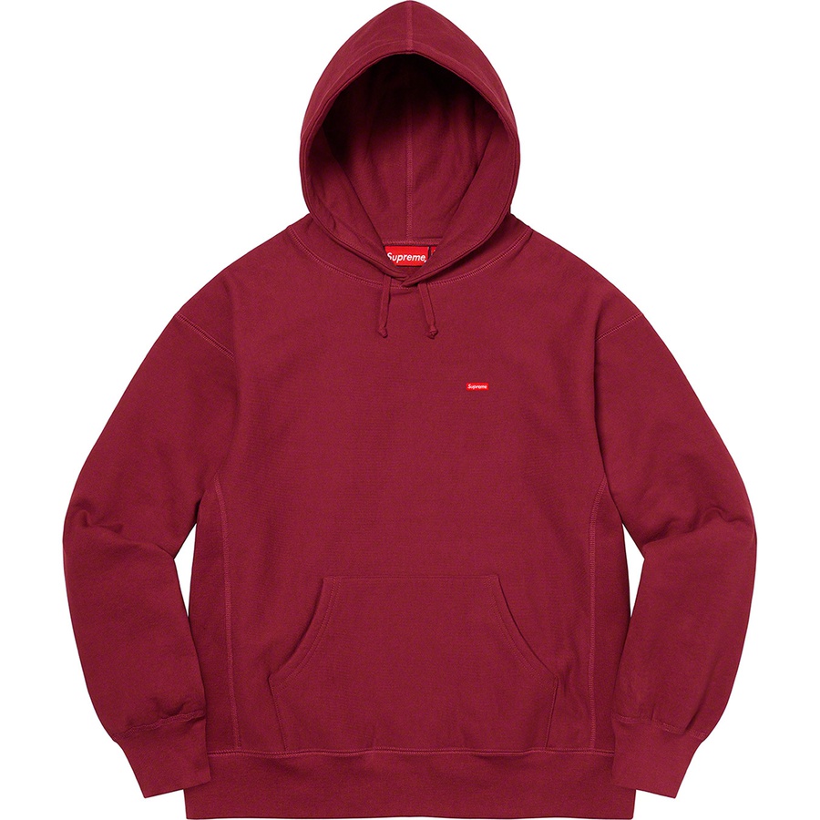 Details on Small Box Hooded Sweatshirt Cardinal from fall winter
                                                    2022 (Price is $148)