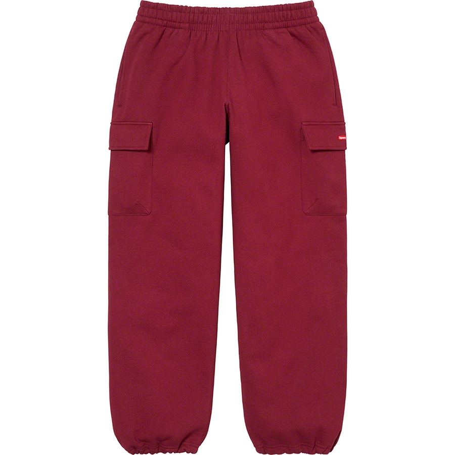 Details on Small Box Cargo Sweatpant Cardinal from fall winter
                                                    2022 (Price is $158)