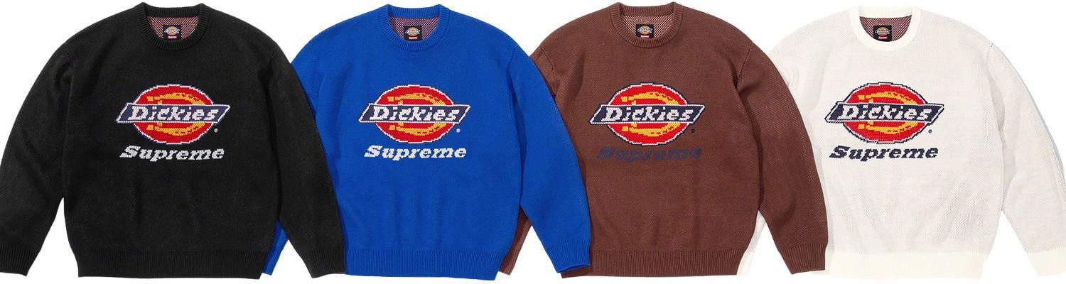 Dickies Sweater - fall winter 2022 - Supreme