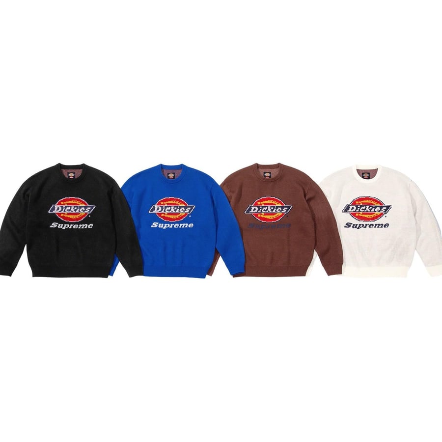 Supreme Supreme Dickies Sweater releasing on Week 9 for fall winter 22