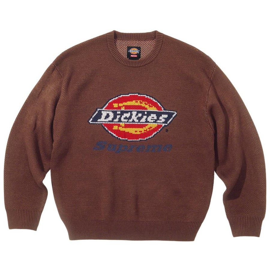 Details on Supreme Dickies Sweater  from fall winter
                                                    2022 (Price is $148)