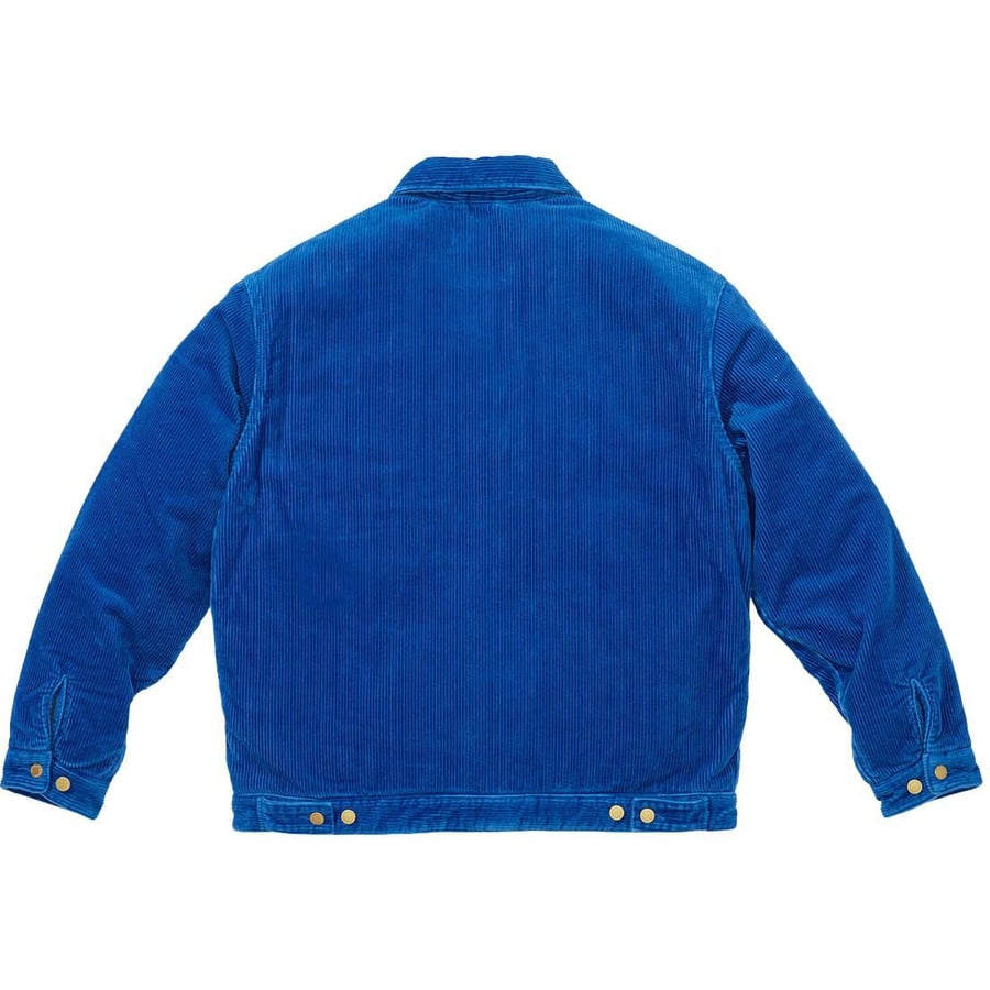 Details on Supreme Dickies Corduroy Work Jacket  from fall winter
                                                    2022 (Price is $168)