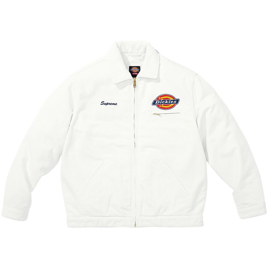 Details on Supreme Dickies Corduroy Work Jacket  from fall winter
                                                    2022 (Price is $168)