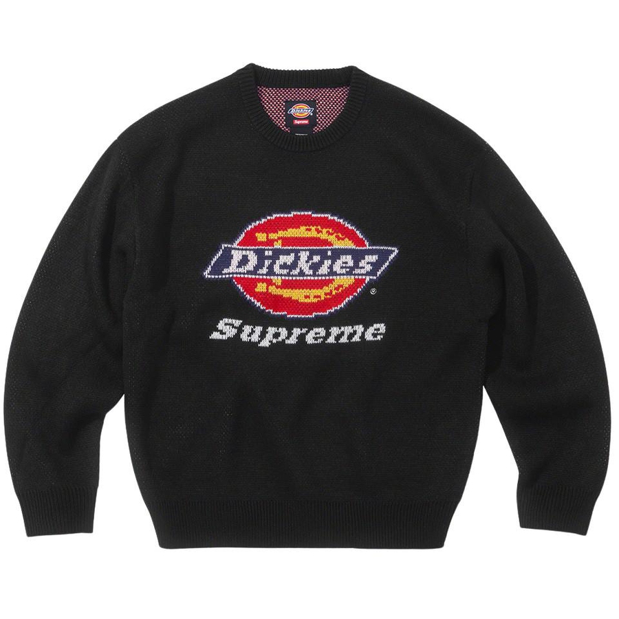 Details on Supreme Dickies Sweater  from fall winter 2022 (Price is $148)