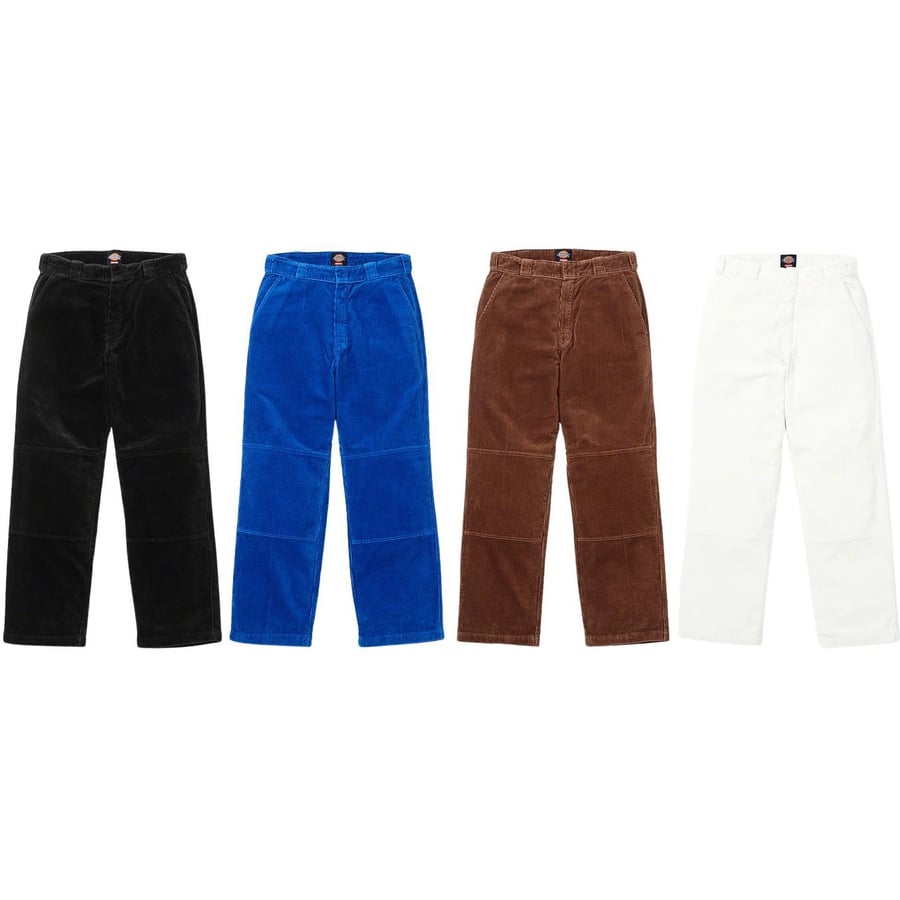 Supreme Supreme Dickies Double Knee Corduroy Work Pant releasing on Week 9 for fall winter 2022