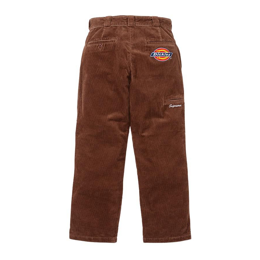 Details on Supreme Dickies Double Knee Corduroy Work Pant  from fall winter
                                                    2022 (Price is $138)
