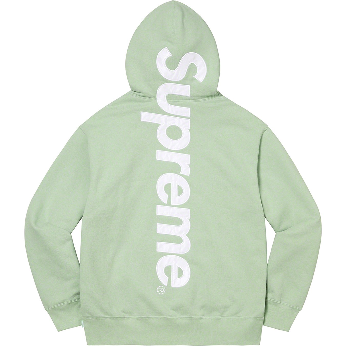 Satin Appliqué Hooded Sweatshirt - fall winter 2022 - Supreme