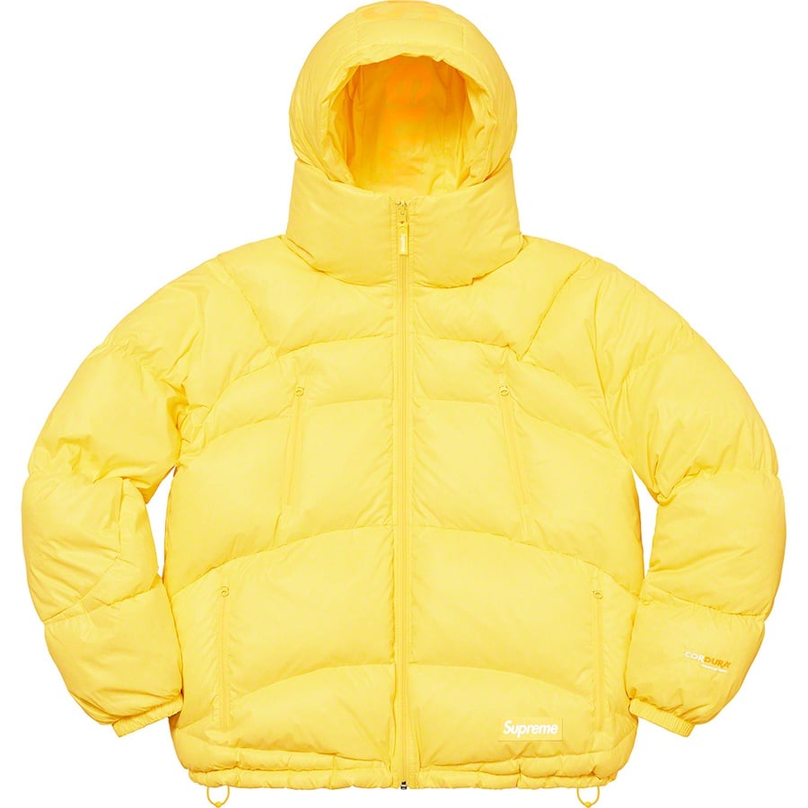 Details on Reversible Featherweight Down Puffer Jacket Yellow from fall winter
                                                    2022 (Price is $398)