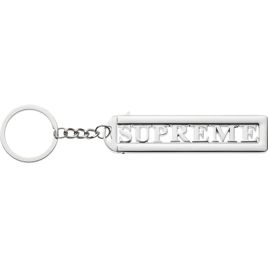 Details on Slide Keychain Silver from fall winter 2022 (Price is $24)