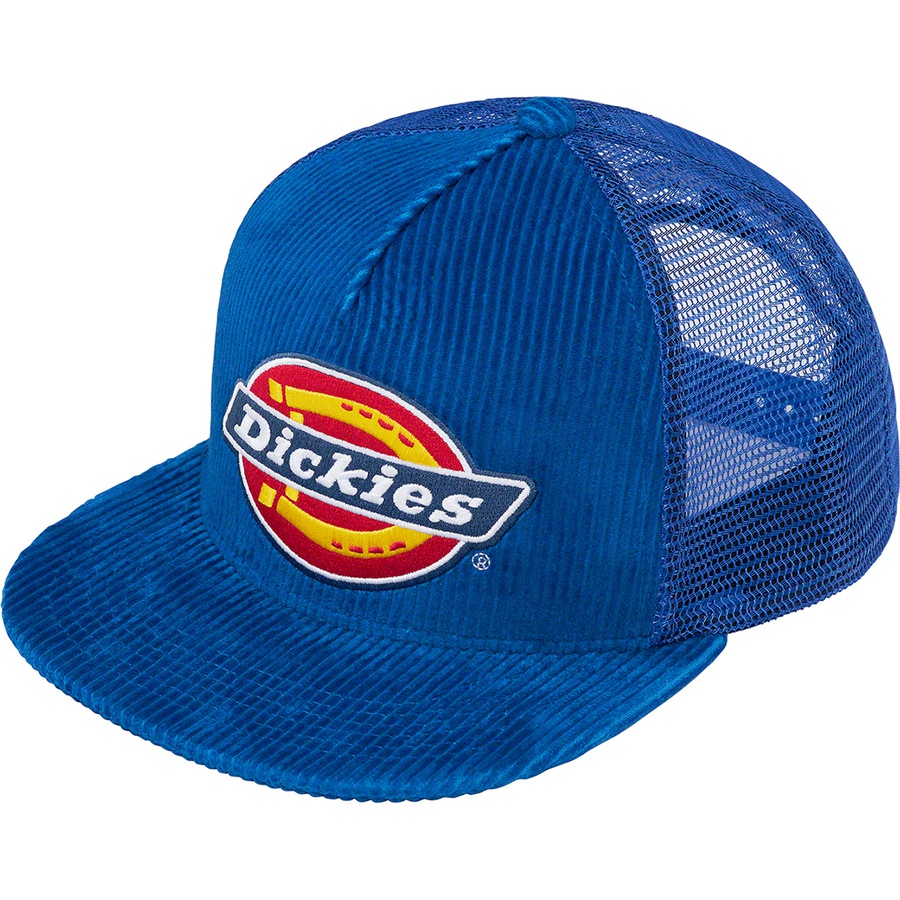 Details on Supreme DickiesCorduroy Mesh Back 5-Panel Royal from fall winter
                                                    2022 (Price is $48)