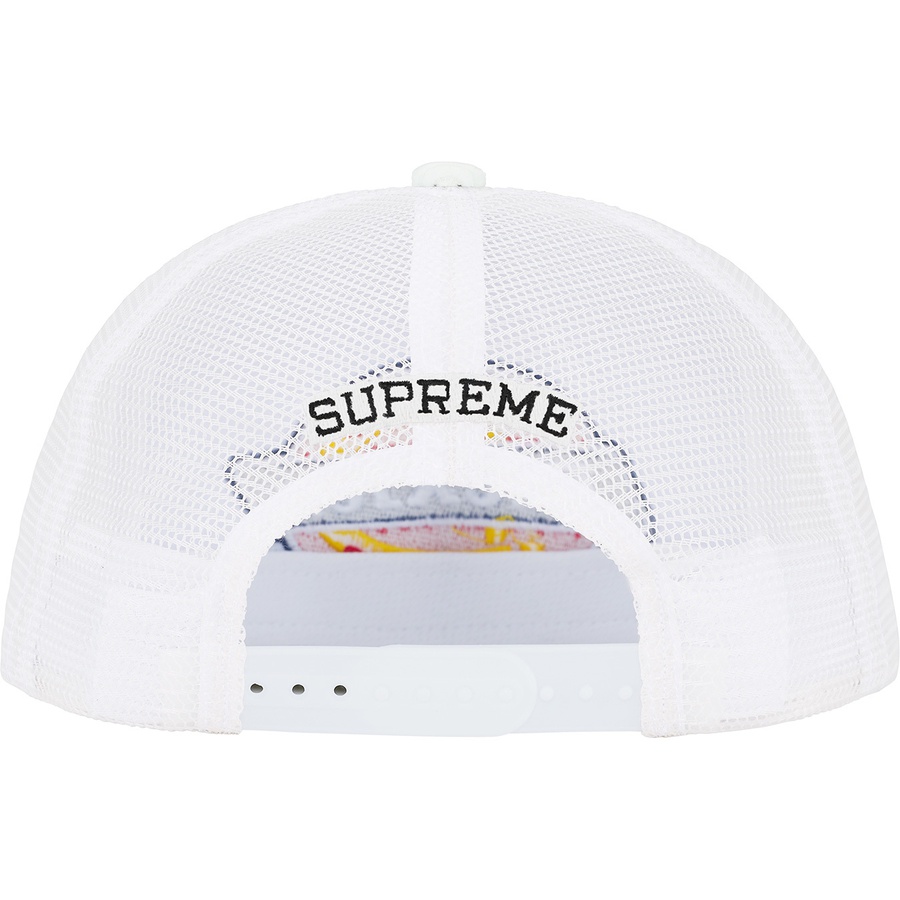 Details on Supreme DickiesCorduroy Mesh Back 5-Panel White from fall winter
                                                    2022 (Price is $48)