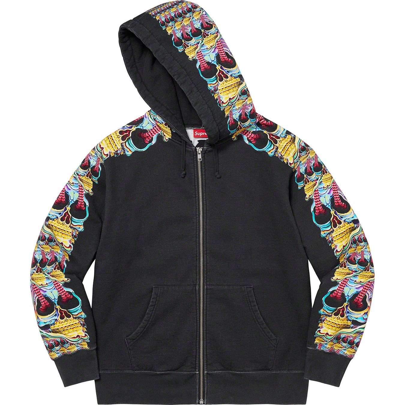 Skulls Zip Up Hooded Sweatshirt - fall winter 2022 - Supreme