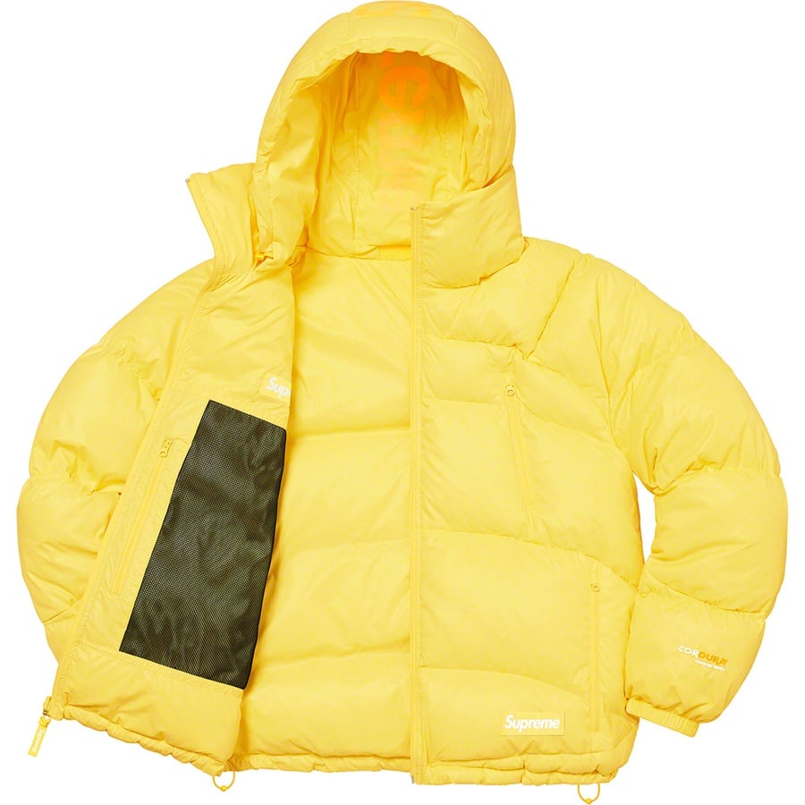 Details on Reversible FeatherweightDown Puffer Jacket Yellow from fall winter 2022 (Price is $398)