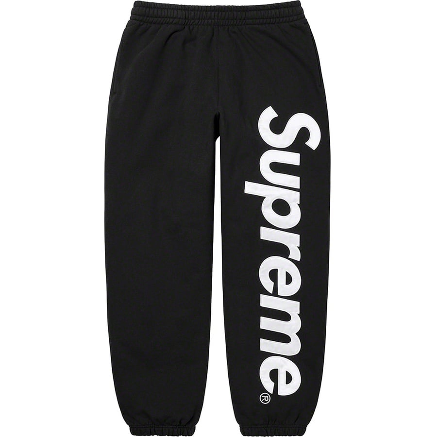 品質保証新作‱ supreme satin applique sweatpant お得安い