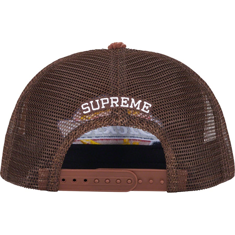 Details on Supreme DickiesCorduroy Mesh Back 5-Panel Brown from fall winter
                                                    2022 (Price is $48)