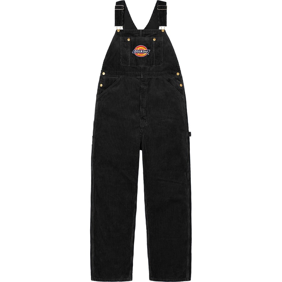 Supreme Supreme Dickies Corduroy Overalls (FW22) - Black - $168