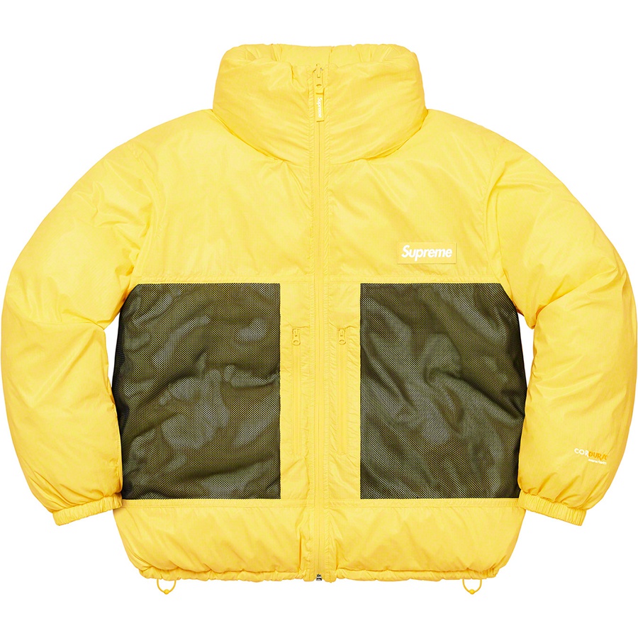 Details on Reversible FeatherweightDown Puffer Jacket Yellow from fall winter 2022 (Price is $398)