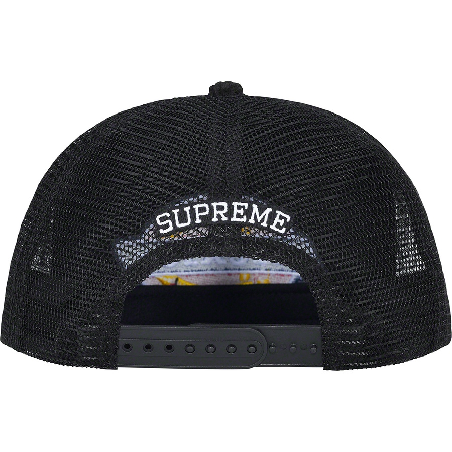 Details on Supreme DickiesCorduroy Mesh Back 5-Panel Black from fall winter
                                                    2022 (Price is $48)