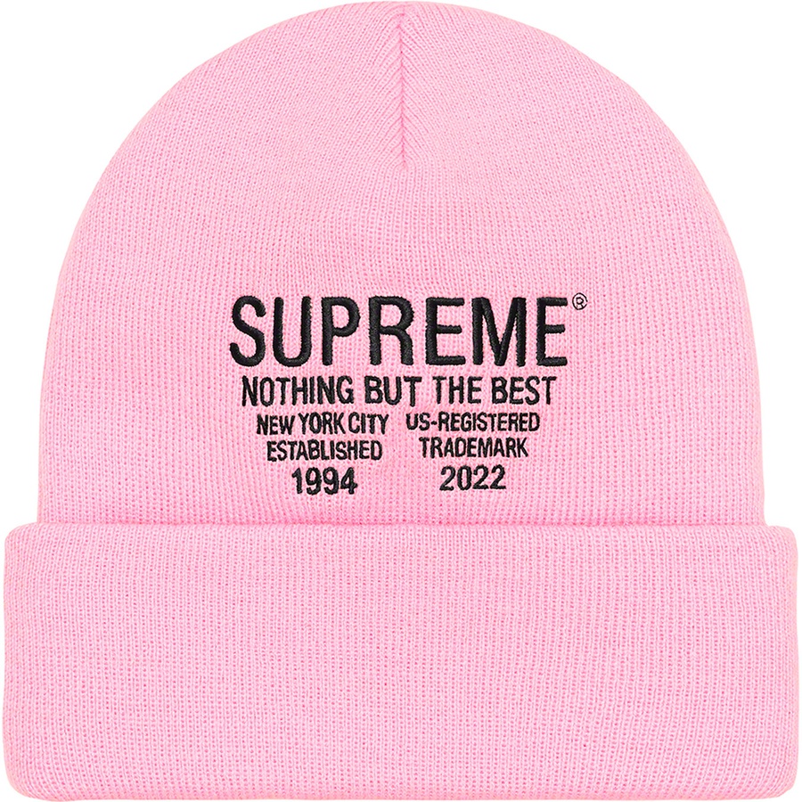 Details on Nothing But Beanie Pink from fall winter 2022 (Price is $38)