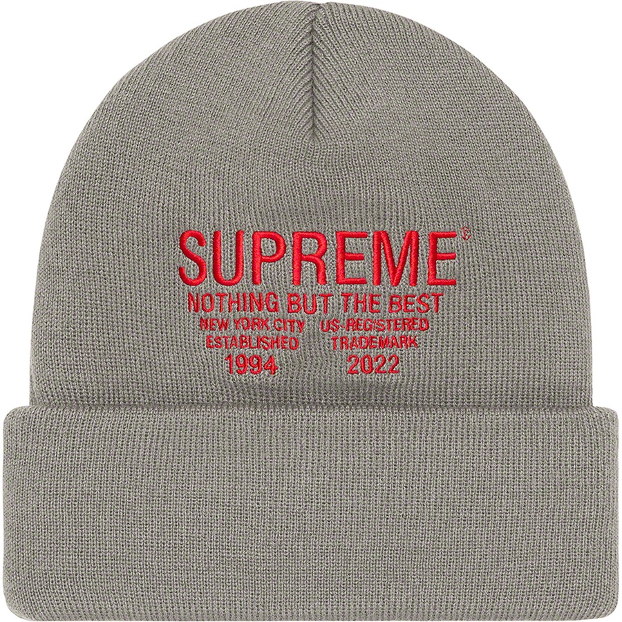 Details on Nothing But Beanie Grey from fall winter 2022 (Price is $38)