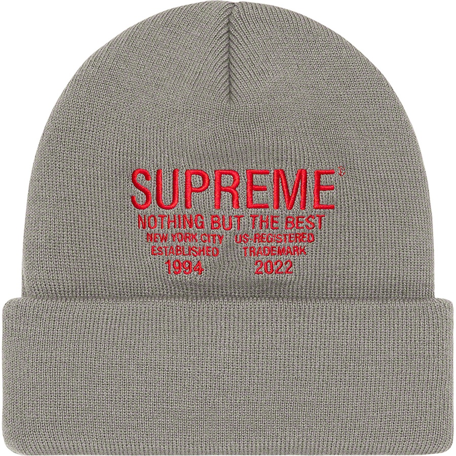 Details on Nothing But Beanie Grey from fall winter
                                                    2022 (Price is $38)