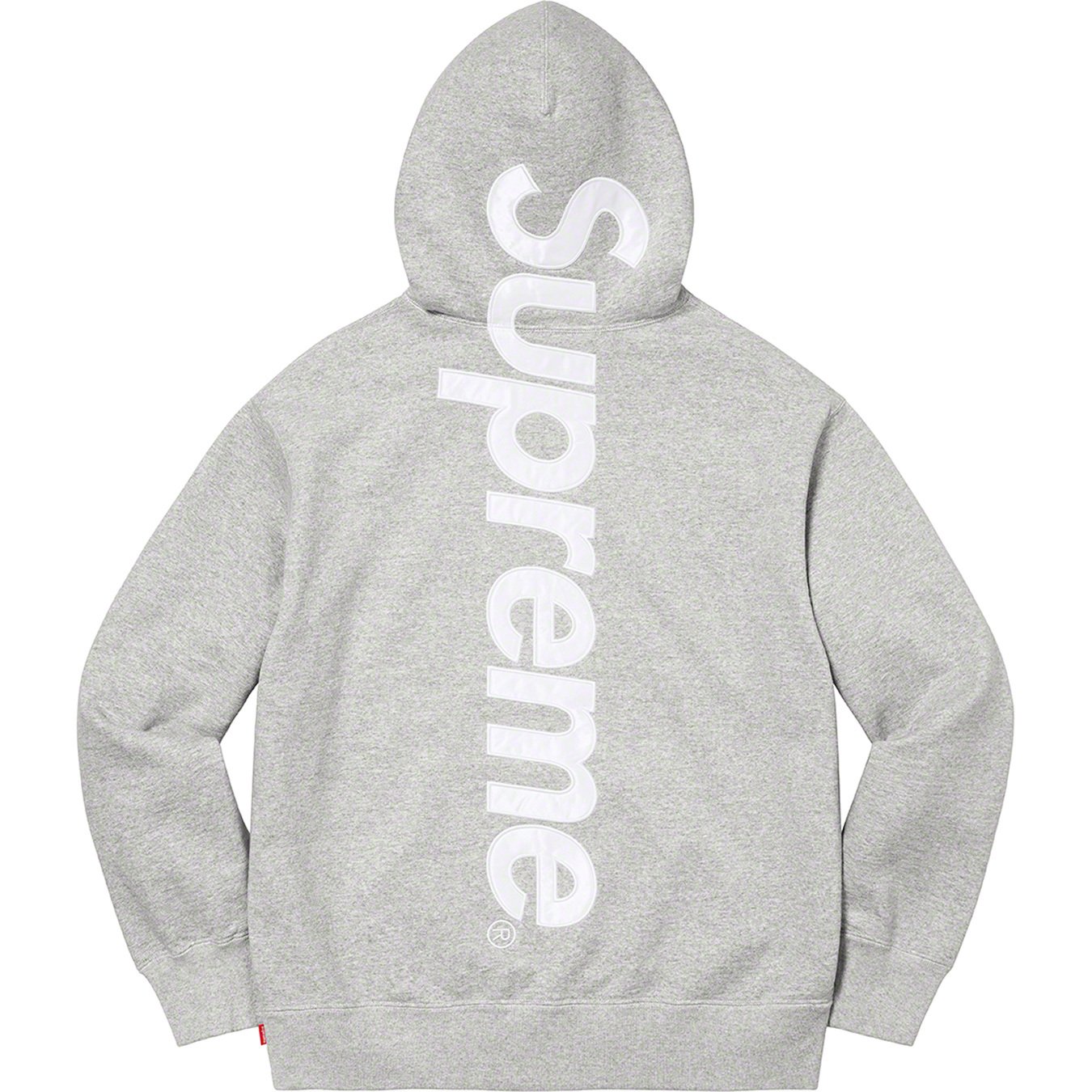 Satin Appliqué Hooded Sweatshirt   fall winter    Supreme