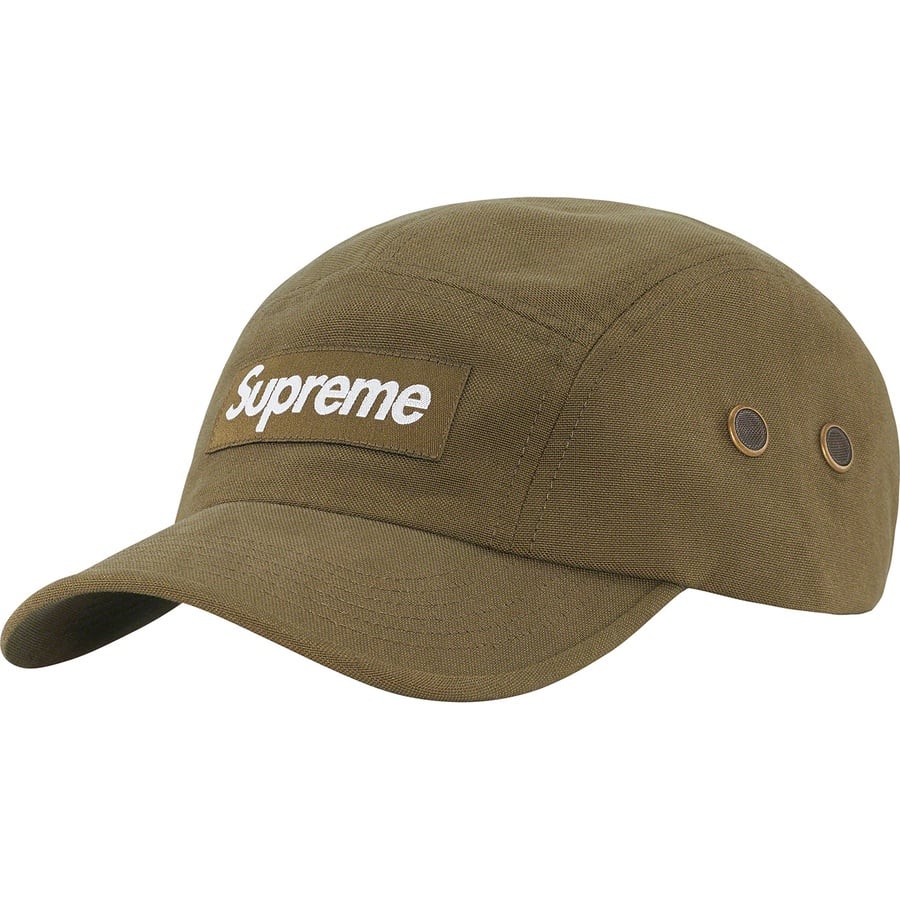 Details on Brushed Cordura Camp Cap Olive from fall winter
                                                    2022 (Price is $54)