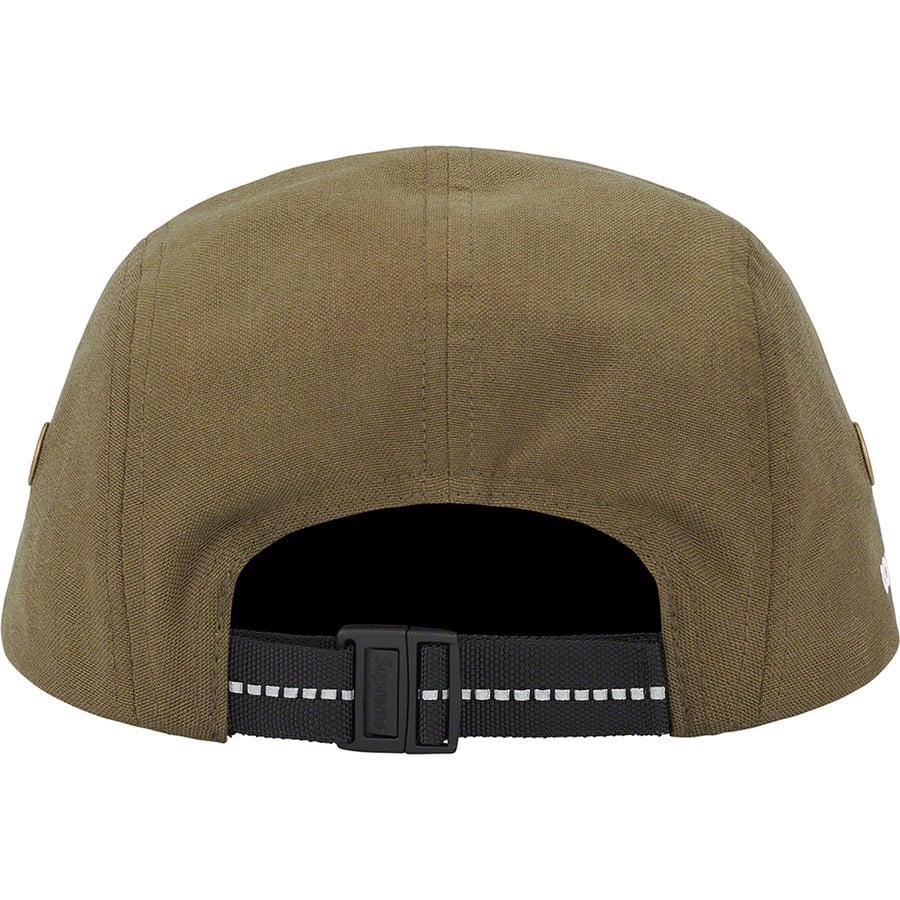 Details on Brushed Cordura Camp Cap Olive from fall winter
                                                    2022 (Price is $54)