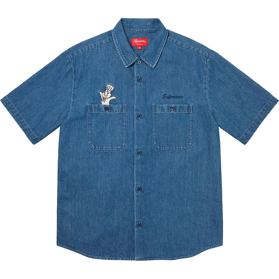 Details on Doughboy S S Work Shirt Denim from fall winter
                                                    2022 (Price is $138)