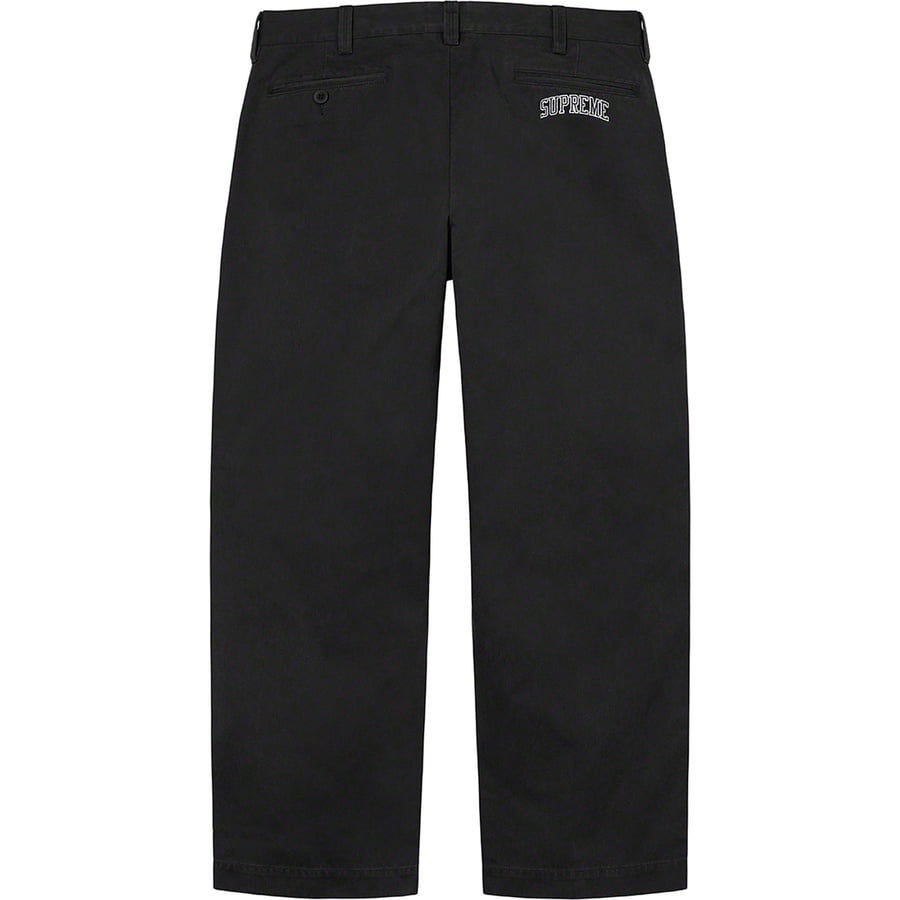 Details on Doughboy Chino Pant Black from fall winter
                                                    2022 (Price is $168)