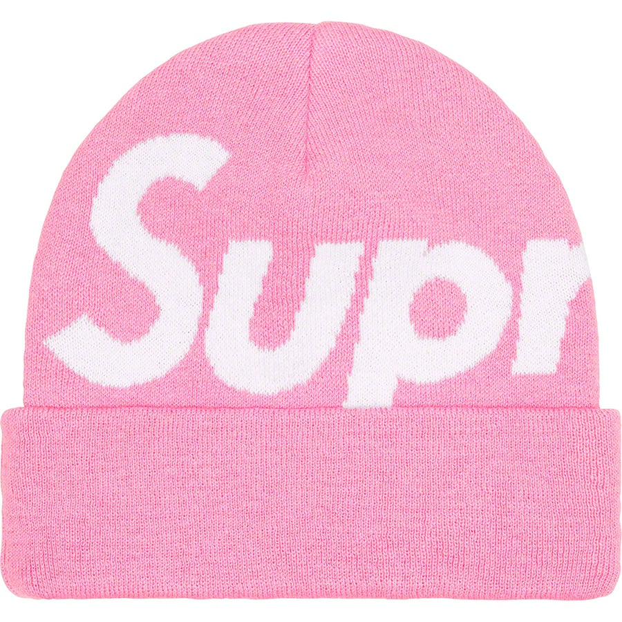 Details on Big Logo Beanie Pink from fall winter
                                                    2022 (Price is $44)