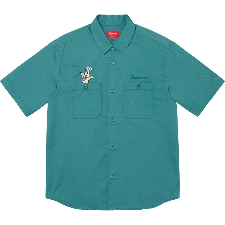 Details on Doughboy S S Work Shirt Work Green from fall winter
                                                    2022 (Price is $138)