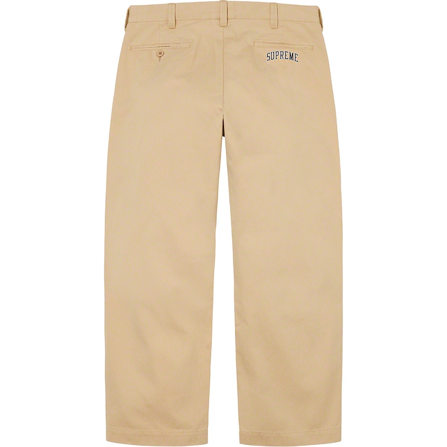 Details on Doughboy Chino Pant Tan from fall winter
                                                    2022 (Price is $168)