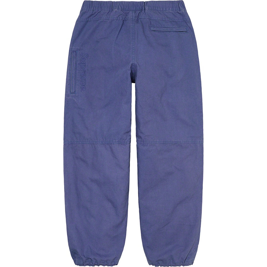 Details on Cotton Cinch Pant Blue from fall winter
                                                    2022 (Price is $148)