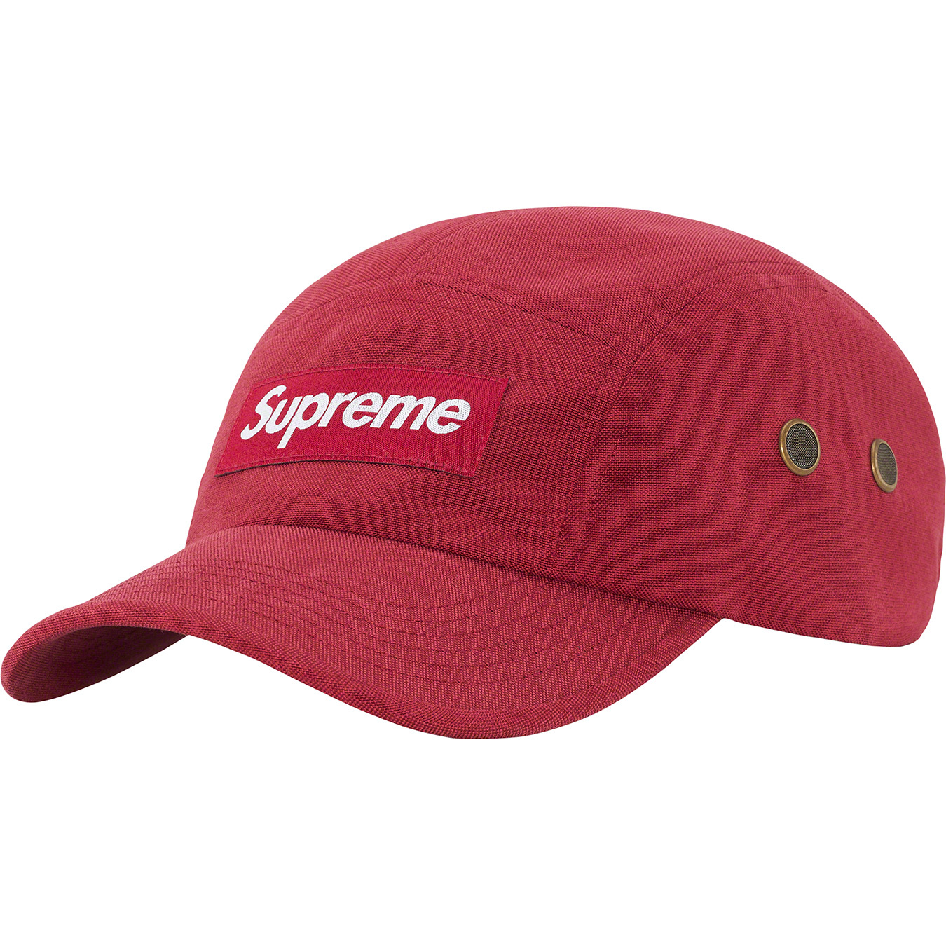 Supreme Brushed Cordura Camp Cap BurgundySupreme Brushed Cordura