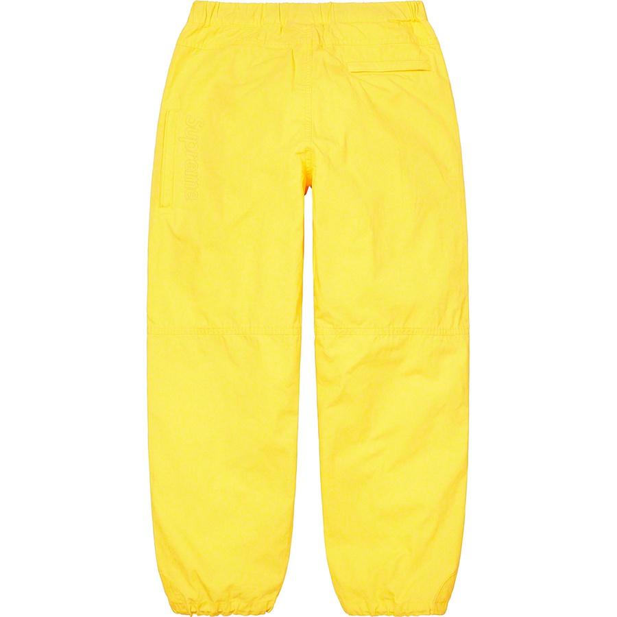 Details on Cotton Cinch Pant Yellow from fall winter
                                                    2022 (Price is $148)