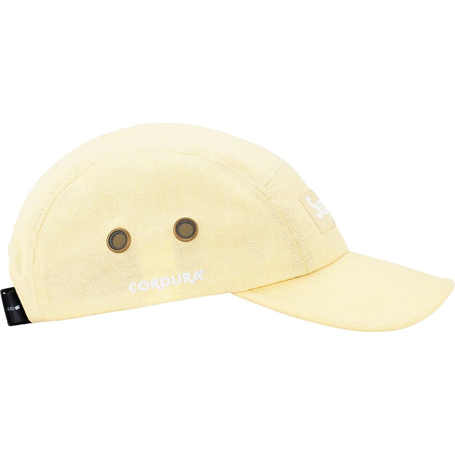 Details on Brushed Cordura Camp Cap Pale Yellow from fall winter
                                                    2022 (Price is $54)